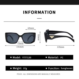 النظارات الشمسية العصرية   Sunglasses Retro High