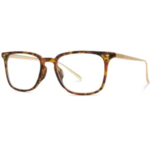 Alex Rectangular Blu Glasses