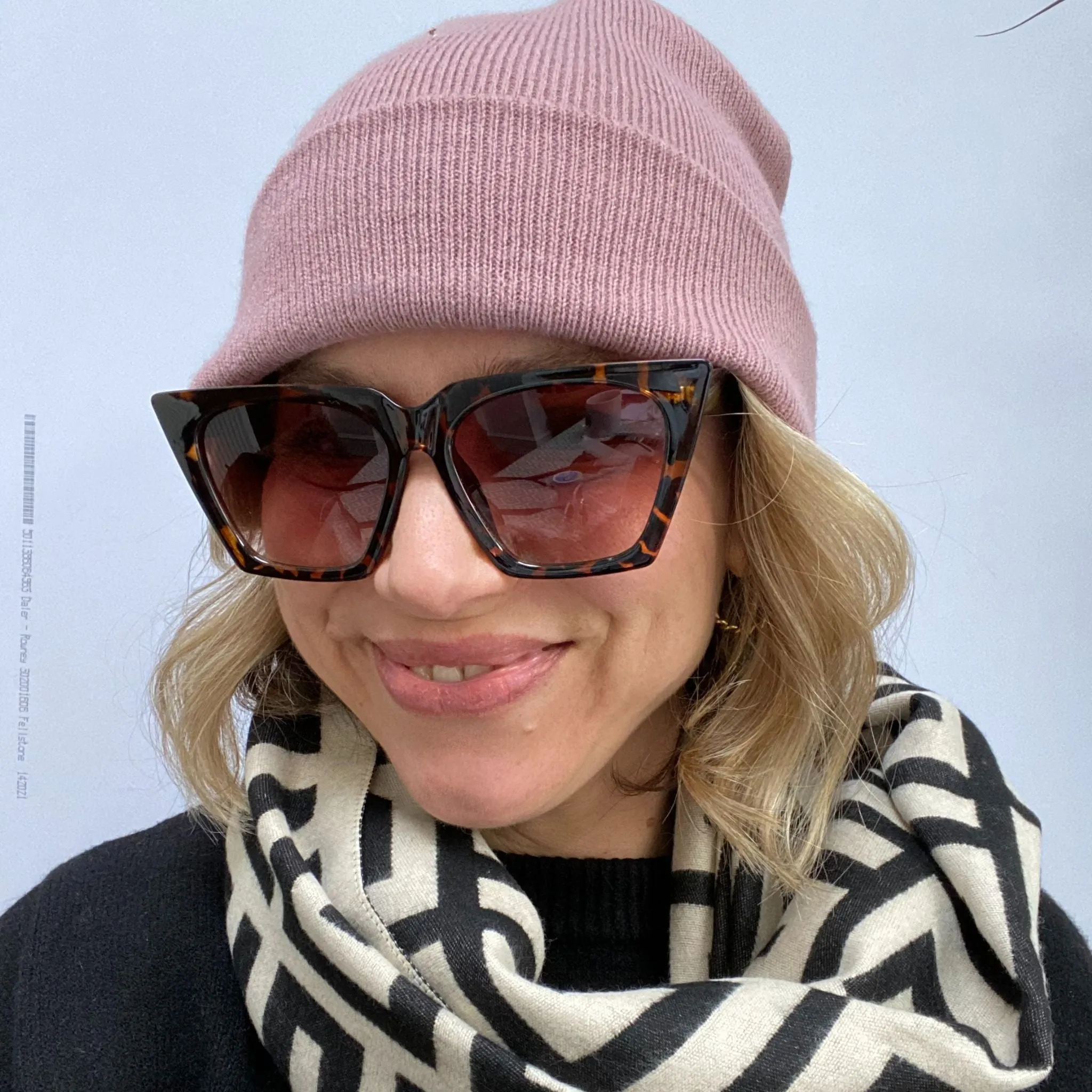 Angular Cat Eye Sunglasses