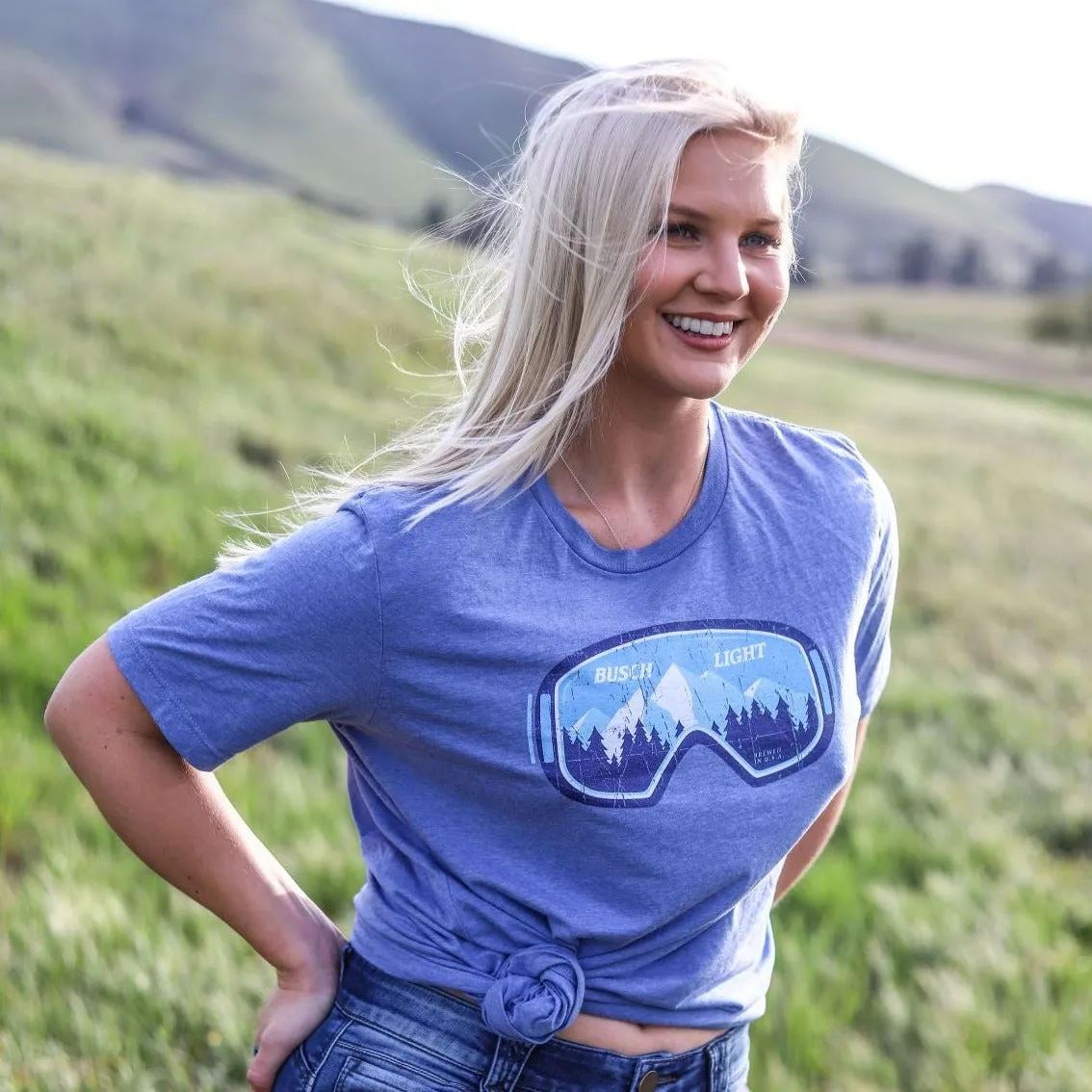 Busch Light Snow Goggles T-Shirt