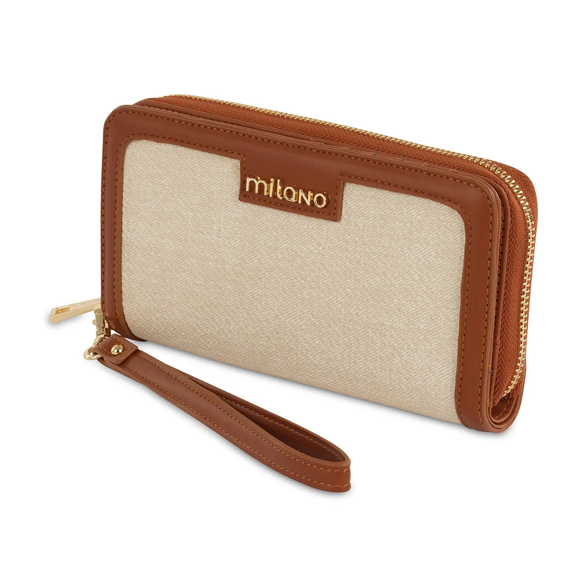 CALIEE WALLET- Beige/Natural