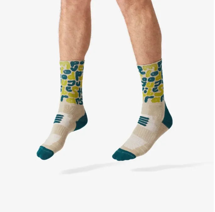 GOODPAIR | Good Goods | Good Soldier | Patterned Performance Crew Socks