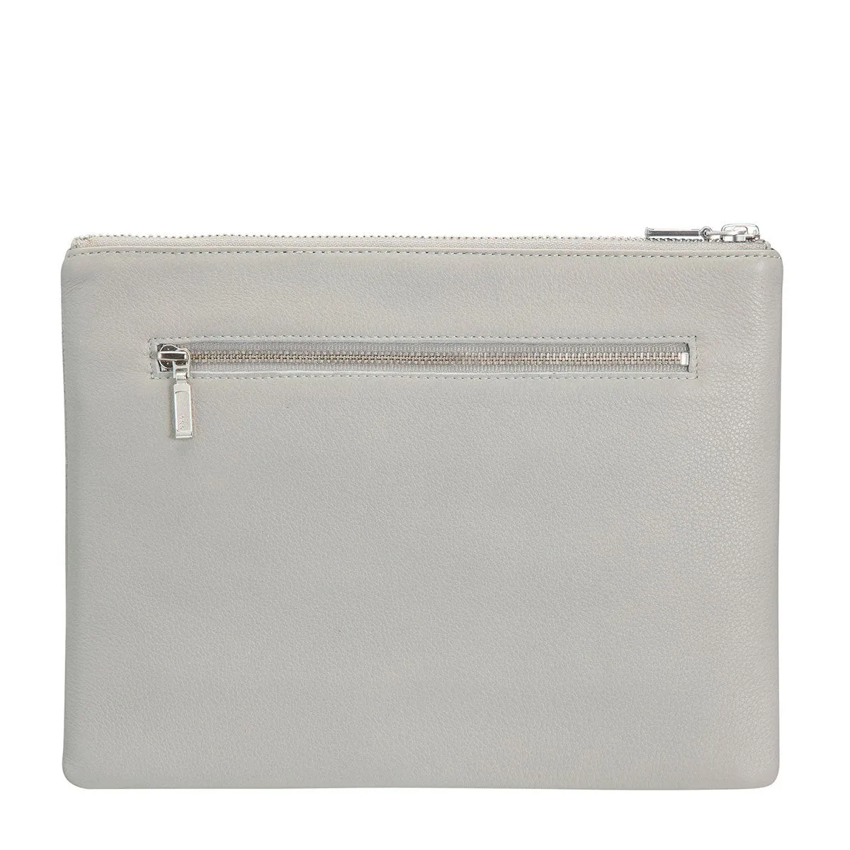 STATUS ANXIETY Antiheroine Clutch light grey