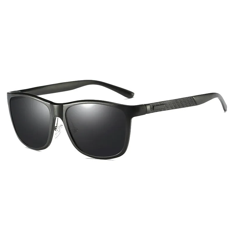 West Louis Luxury Metal Men Polarized Sunglasses