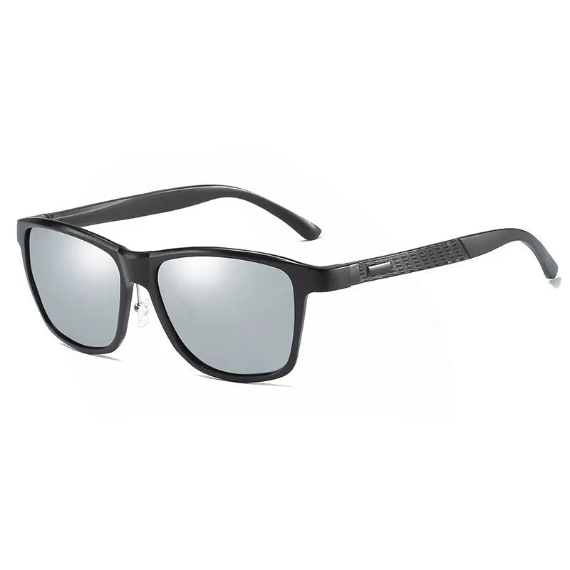 West Louis Luxury Metal Men Polarized Sunglasses