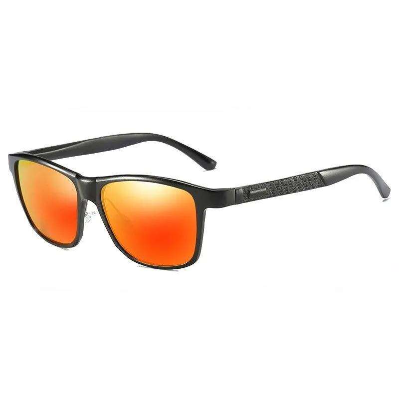 West Louis Luxury Metal Men Polarized Sunglasses