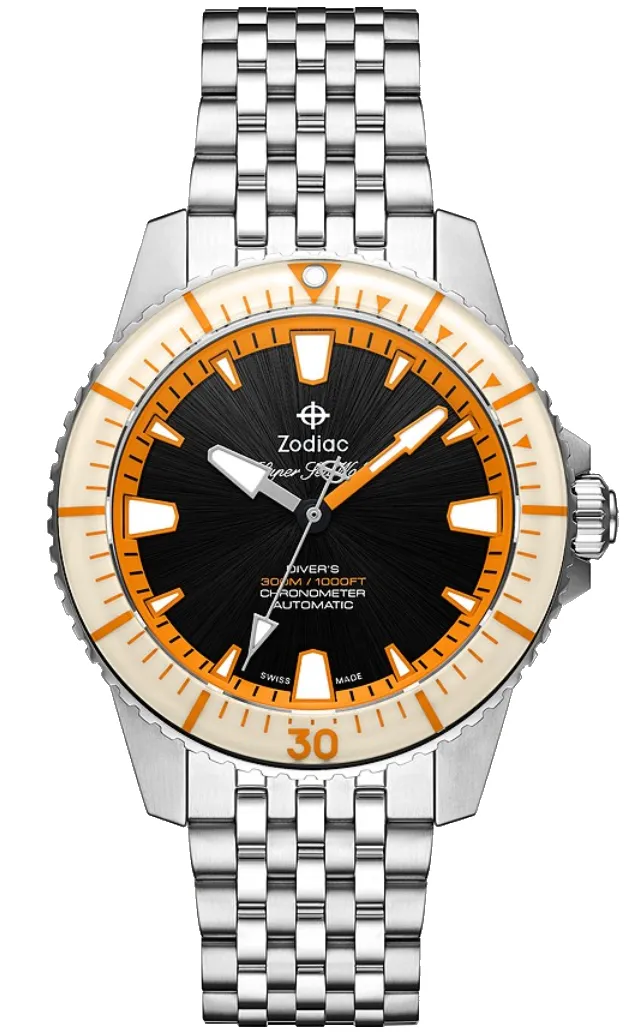 ZOD Watch Super Sea WOF Pro Diver Mens